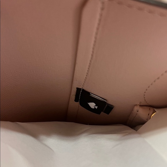 NWT Kate Spade Tan Structured Leather Tote - Picture 3 of 10